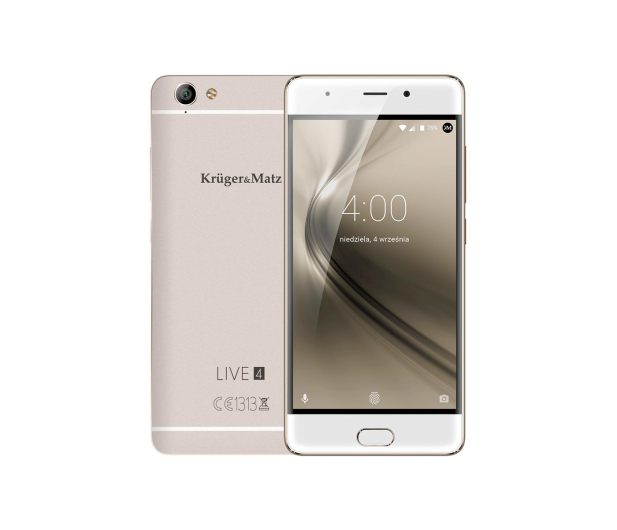 Kruger&Matz LIVE 4 2/16GB Dual SIM LTE złoty - 330315 - zdjęcie